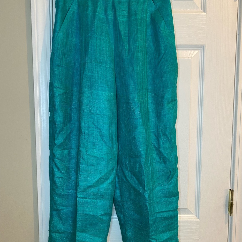 Doncaster Silk in Vibrant Teal